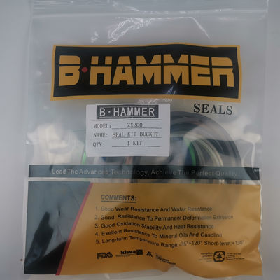 ราคาดี Hitachi ZX200 Excavator Cylinder Seal Kits HIT 4448400 4654423 ออนไลน์